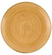 Churchill Coupeborden | STONECAST | Keramiek | Oranje | 12 Stuks | Ø217mm 
