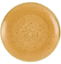 Churchill Coupeborden | STONECAST | Keramiek | Oranje | 12 Stuks | Ø165mm