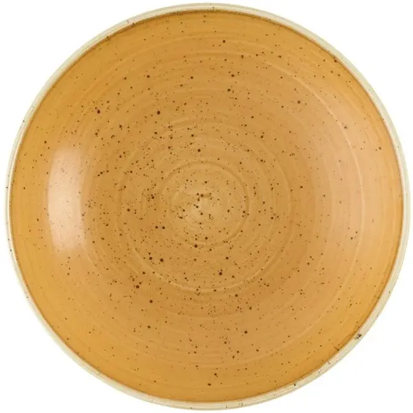 Coupeschalen | STONECAST | Keramiek | Oranje | 42cl | 12 Stuks | Ø182x30(h)mm