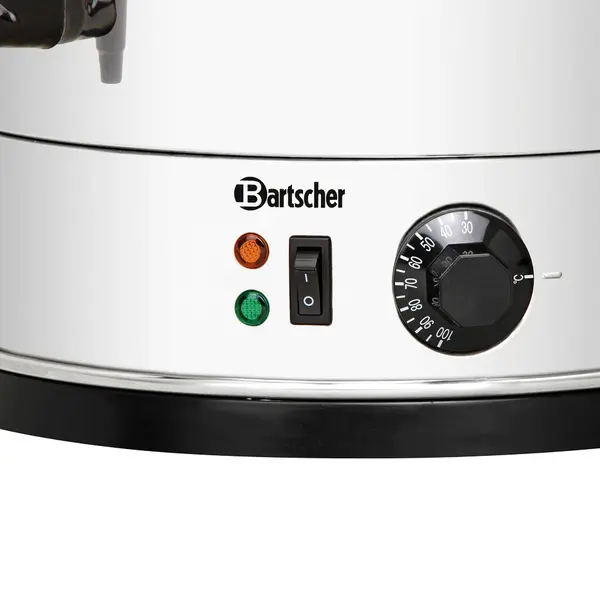 Heetwaterdispenser | RVS | 28L | 30°C/100°C | 2.8kW (230V) | Dubbelwandig | 400x385x635(h)mm