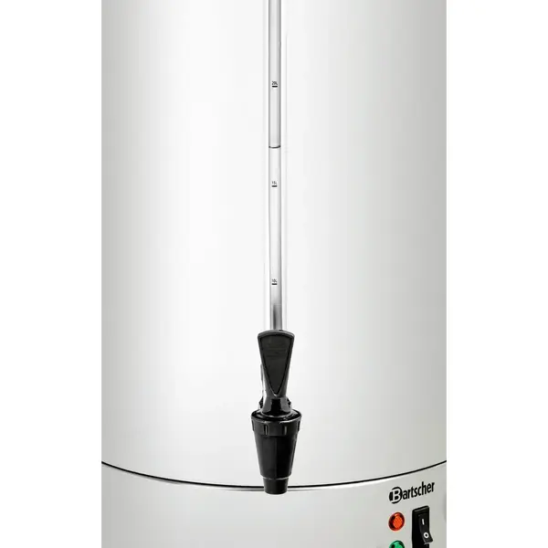 Heetwaterdispenser | RVS | 28L | 30°C/100°C | 2.8kW (230V) | Dubbelwandig | 400x385x635(h)mm