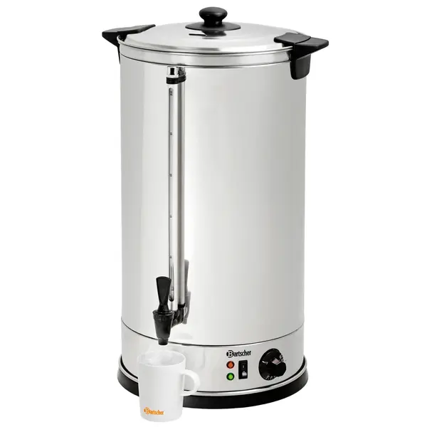 Heetwaterdispenser | RVS | 28L | 30°C/100°C | 2.8kW (230V) | Dubbelwandig | 400x385x635(h)mm