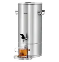 Bartscher Heetwaterdispenser | SILVER | RVS | 9L | 30°C/95°C | 2.8kW (230V) | Dubbelwandig | Lekbak | 305x350x490(h)mm