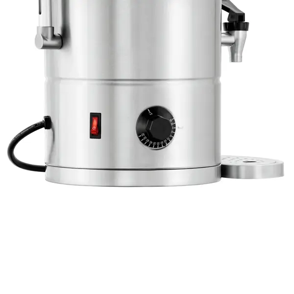 Heetwaterdispenser | SILVER | RVS | 9L | 30°C/95°C | 2.8kW (230V) | Dubbelwandig | Lekbak | 305x350x490(h)mm