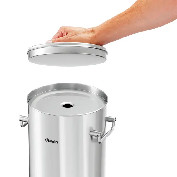 Heetwaterdispenser | SILVER | RVS | 9L | 30°C/95°C | 2.8kW (230V) | Dubbelwandig | Lekbak | 305x350x490(h)mm