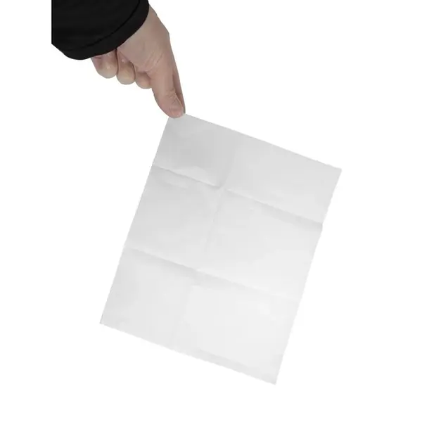 Servetten 1 laags wit | 6000 stuks | Gevouwen 12(l)x9(b)cm