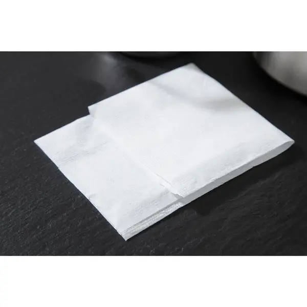 Servetten 1 laags wit | 6000 stuks | Gevouwen 12(l)x9(b)cm