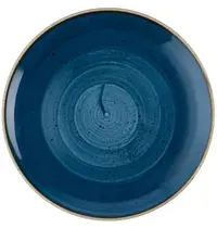 Churchill Coupeborden | STONECAST | Keramiek | Donkerblauw | 12 Stuks | Ø260mm