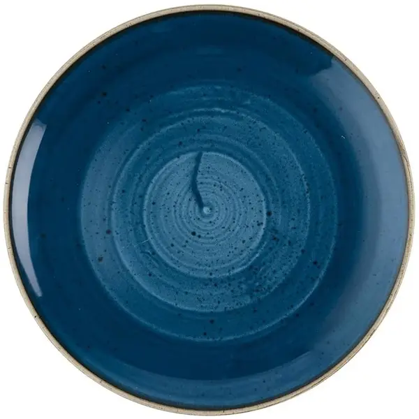 Coupeborden | STONECAST | Keramiek | Donkerblauw | 12 Stuks | Ø260mm