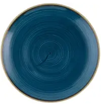 Churchill Coupeborden | STONECAST | Keramiek | Donkerblauw | 12 Stuks | Ø217mm 