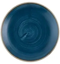 Churchill Coupeborden | STONECAST | Keramiek | Donkerblauw | 12 Stuks | Ø165mm