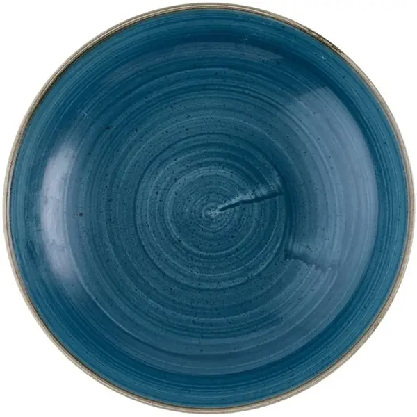 Coupeschalen | STONECAST | Keramiek | Donkerblauw | 113.6cl | 12 Stuks | Ø248x36(h)mm