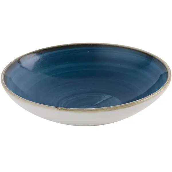 Coupeschalen | STONECAST | Keramiek | Donkerblauw | 42.6cl | 12 Stuks | Ø182x30(h)mm