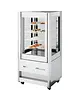 ISA Koel-/Vriesvitrine | CRISTAL TOWER | 473L | RVS/Wit | -15°C/-18°C & +1°C/+10°C | Geforceerd | 4 Niveaus | Wielen (Geremd) | 930x745x1611(h)mm 