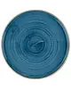 Churchill Borden | STONECAST | Keramiek | Donkerblauw | 6 Stuks | Ø260x20(h)mm 