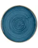 Churchill Borden | STONECAST | Keramiek | Donkerblauw | 6 Stuks | Ø210x20(h)mm 