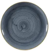 Churchill Coupeborden | STONECAST | Keramiek | Grijsblauw | 12 Stuks | Ø232mm