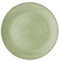 Churchill Coupeborden | STONECAST | Keramiek | Saliegroen | 12 Stuks | Ø232mm 