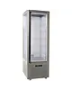 NordCap Koelvitrine | SNELLE | 360L | Aluminium | +4°C/+10°C | Geforceerd | 6 Niveaus | Wielen (Geremd) | 595x640x1890(h)mm 