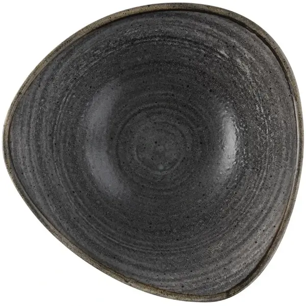 Kommen | STONECAST RAW | Porselein | Zwart | 37cl | 12 Stuks | Ø185mm