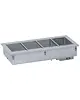 CombiSteel Bain-Marie | DROP-IN | 3/1 GN | +30°C/+90°C | Handmatige Watervulling | 1115x610x302(h)mm 