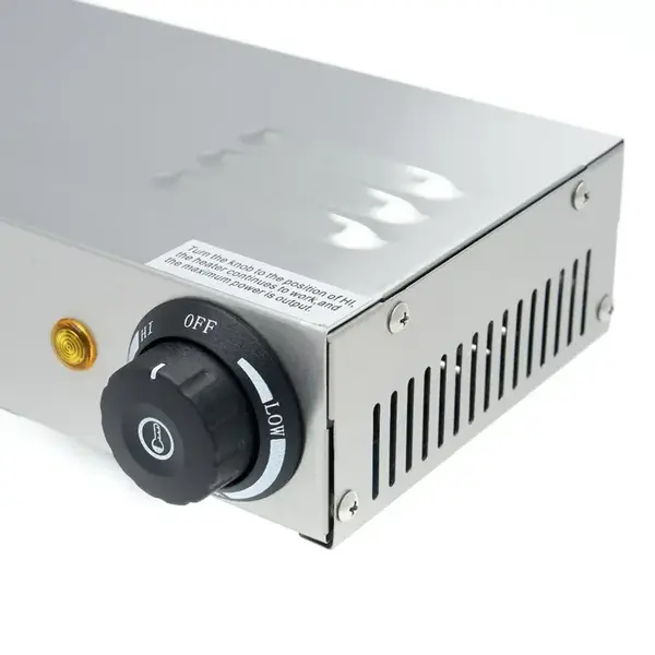 Voedselwarmer | RVS | Hangend Model | Verwarmd (Infrarood) | 1.19kW (230V) | 1225x180x100(h)mm