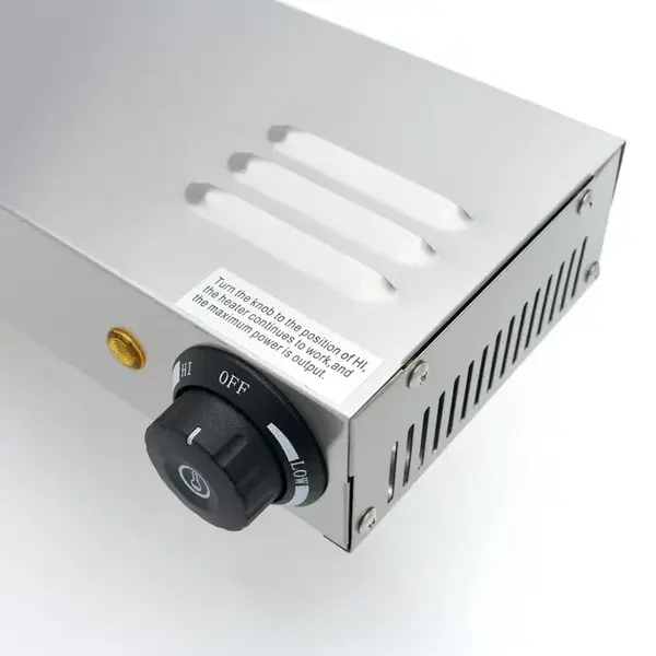 Voedselwarmer | RVS | Hangend Model | Verwarmd (Infrarood) | 1.37kW (230V) | 1372x180x100(h)mm