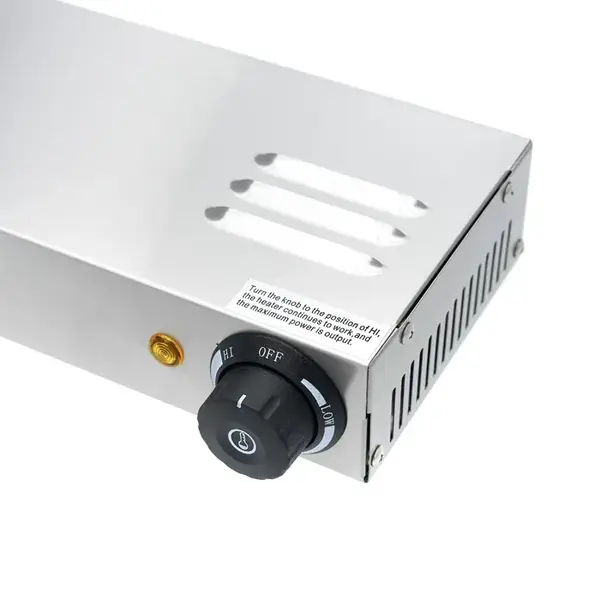 Voedselwarmer | RVS | Hangend Model | Verwarmd (Infrarood) | 1.65kW (230V) | 1825x180x100(h)mm