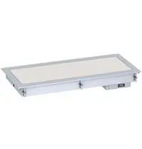CombiSteel Verwarmde Keramische Plaat | DROP-IN | 5/1 GN | 30°C/100°C | 1765x610x147(h)mm
