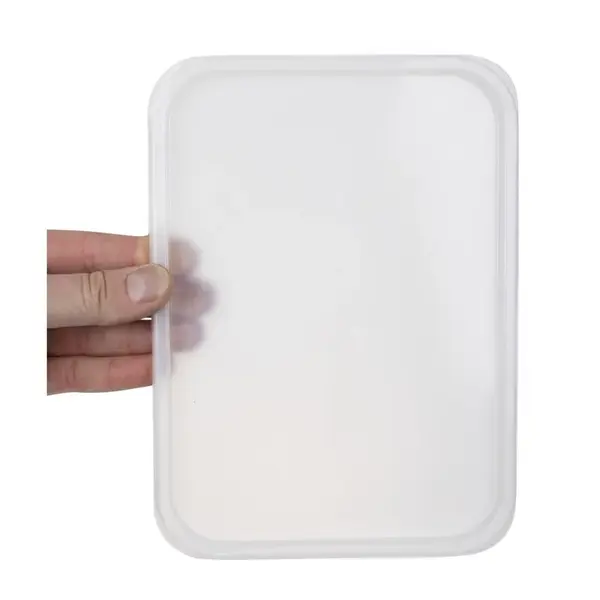 Deksels | Polypropyleen | 15 Stuks | 221x158x7(h)mm