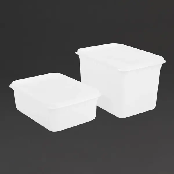 Deksels | Polypropyleen | 15 Stuks | 221x158x7(h)mm
