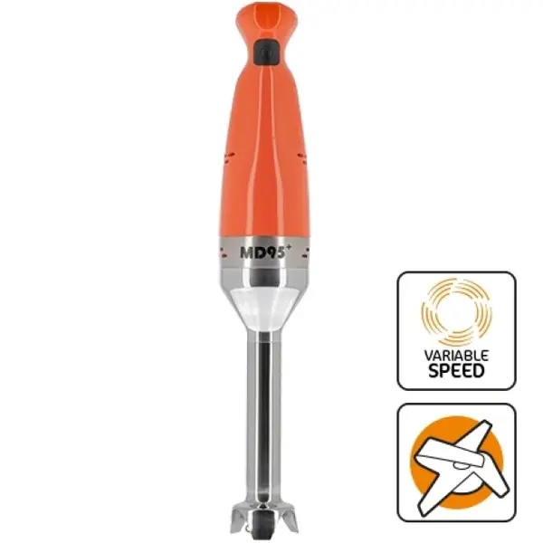 Staafmixer | Regelbare Snelheid (3000-11.500RPM) | Staaflengte 160mm | Cap. 8L | 0.25kW (230V) | 420(h)mm