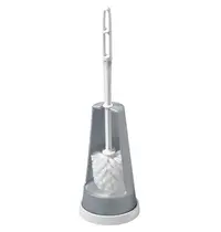 Great Plastic Toiletborstelhouder | Grijs | Incl. Borstel | Vrijstaand | 410(h)mm