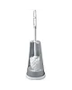 Great Plastic Toiletborstelhouder | Grijs | Incl. Borstel | Vrijstaand | 410(h)mm 