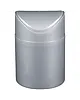 Great Plastic Tafelafvalbak | Kunststof | Grijs | 1.5L | Tuimeldeksel | Ø120x165(h)mm 
