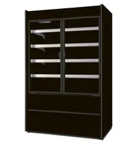 Fogal Wandkoeling | ALASKA | Zwart | +3°C/+5°C | Geforceerd | Draaideuren | 710x635x1950(h)mm