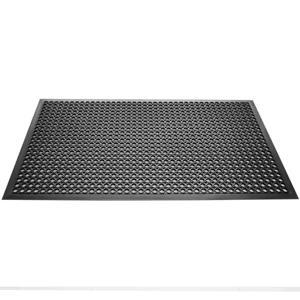 Antivermoeidheidsmat | Rubber | Zwart | 1500x900x12(h)mm