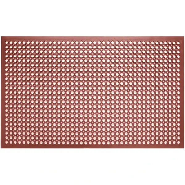 Antivermoeidheidsmat | Rubber | Rood | 1500x900x12(h)mm