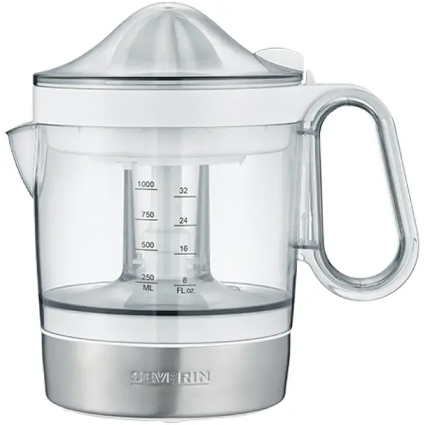 Citruspers | Elektrisch | Handmatig | 2 Perskegel | 54RPM | 40W (230V) | 220x220x150(h)mm