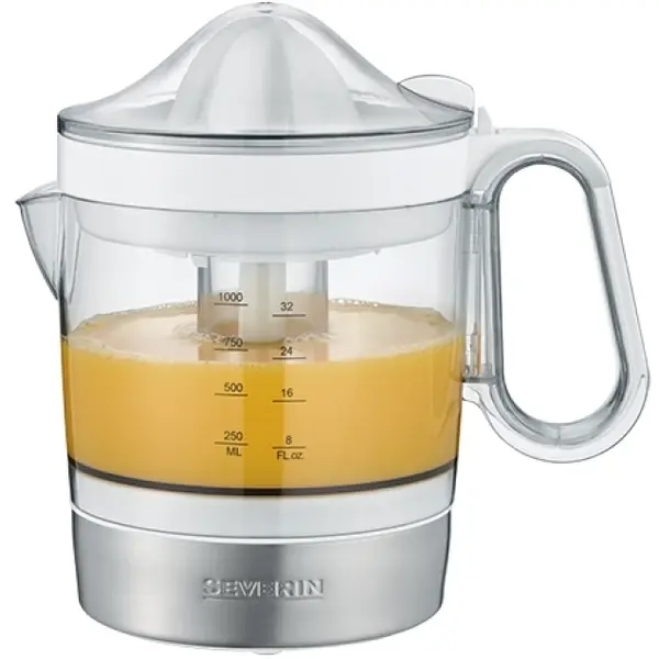Citruspers | Elektrisch | Handmatig | 2 Perskegel | 54RPM | 40W (230V) | 220x220x150(h)mm