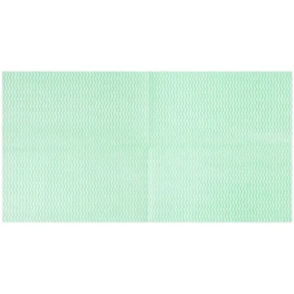 Schoonmaakdoeken | Viscose/Kunststof | Groen | Niet-Geweven | 50 Stuks | 600x300mm
