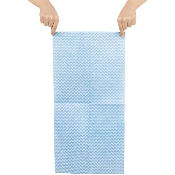Schoonmaakdoeken | Viscose/Kunststof | Blauw | Niet-Geweven | 50 Stuks | 600x300mm