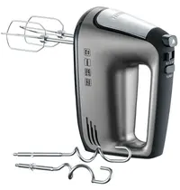 SEVERIN Handmixer | Incl. Deeghaken + Kneedhaken + Gardes | 5 Snelheden (650-850RPM) | 0.4kW (230V) | Turbofunctie | 300(h)mm