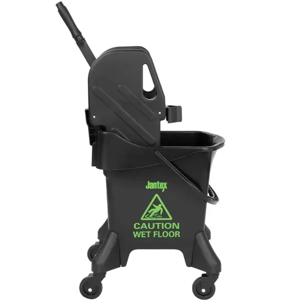 Rolemmer + Wringer | Zwart | 20L | Groen (Kleurcodering) | 550x370x930(h)mm