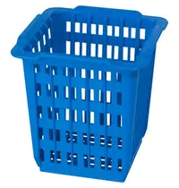 CaterRacks Bestekkorf | Kunststof | Blauw | 100x100x125(h)mm