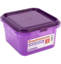 Great Plastic Voedseldoos | Kunststof | 1.9L | 1/6 GN | Hoogte 100mm | Incl. Deksel | 176x162x100(h)mm