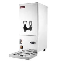 Diamond Heetwaterdispenser | RVS | 10L | 80°C/98°C | 3kW (230V) | Wateraansluiting | Dubbelwandig | Lekbak | 248x503x599(h)mm