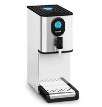 Lincat Heetwaterdispenser | FilterFlow | RVS/Zwart | 15L | 70°C/98°C | 3kW (230V) | Wateraansluiting + Filtering | Touchscreen + Timer | Dubbelwandig | Lekbak | 250x525x596(h)mm
