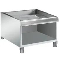 Virtus Onderstel | 700 LINE | RVS | Open Kast | 800x730x620(h)mm 