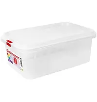 Great Plastic Voedseldoos | Kunststof | 3L | 1/4 GN | Hoogte 100mm | Incl. Deksel | 265x162x100(h)mm